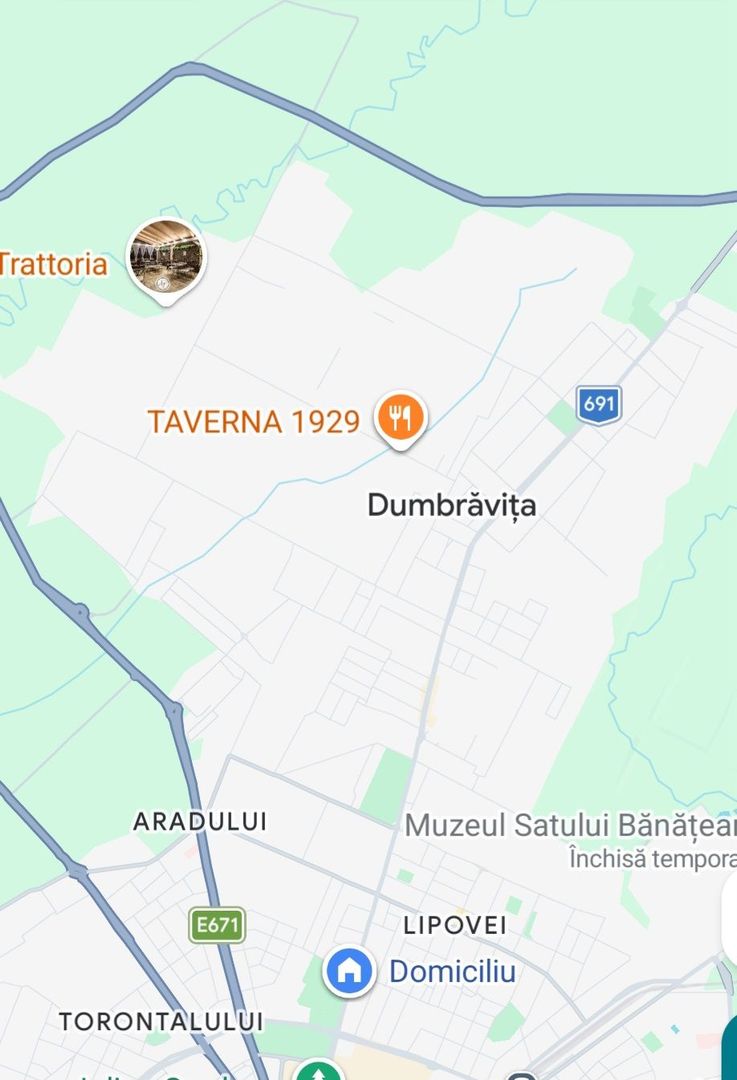 Teren Padurea Verde Dumbravita cu 2 fronturi stradale - Poză 1