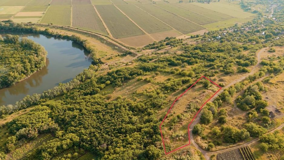 Teren cu destinație agroturistică, 35 ari pe malul Nistrului, Doroțcaia - Poză 2