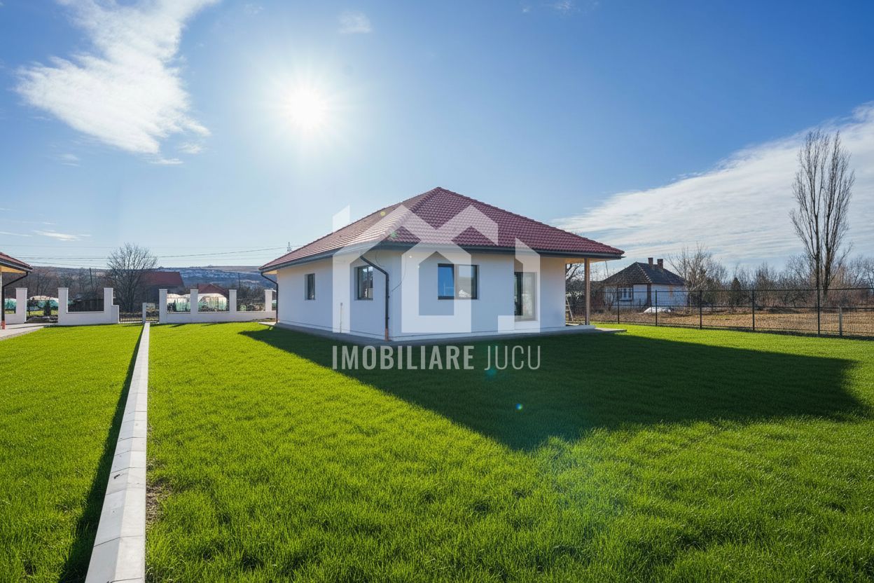Casă Individuală 4 camere,114mp, teren 750mp, zona Parc,Jucu de Mijloc - Poză 1