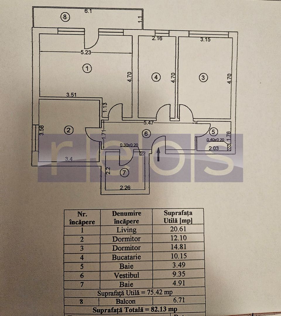 VANZARE 3 CAMERE -DECOMANDAT - PARCARE -Aparatorii Patriei - Poză 14