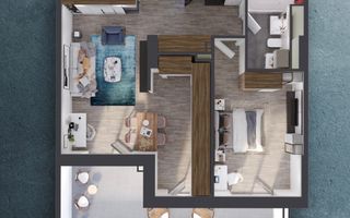 Apartament semidecomandat în ansamblu nou! - Poză 2