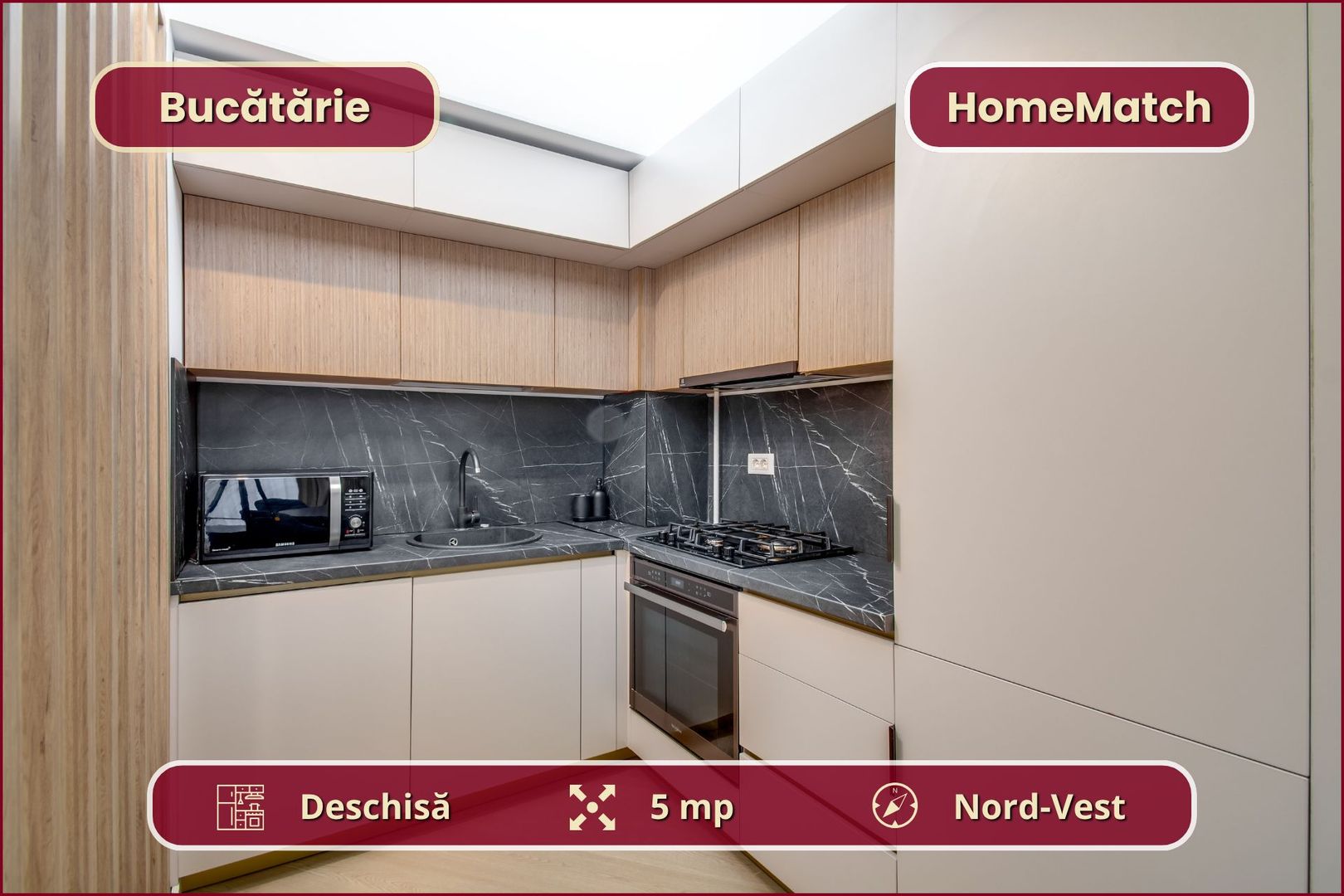 Cortina North || 2 camere || Parcare subterană || Comision 0% - Poză 5