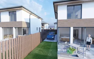 Casa tip duplex | 4 camere | 3 bai | zona Trifoiului Selimbar | - Poză 12