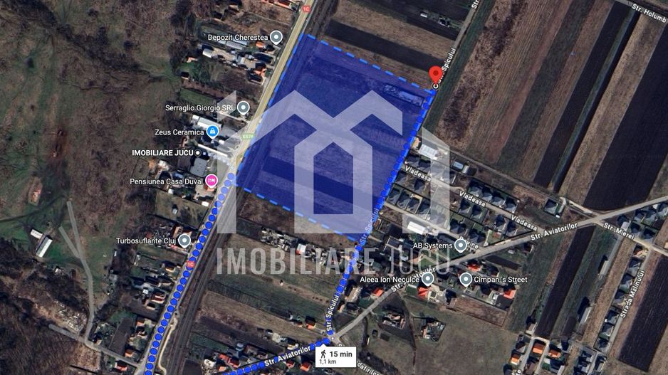 Prezentare Terenuri Industriale - Agenția Imobiliare Jucu - Schiță 3