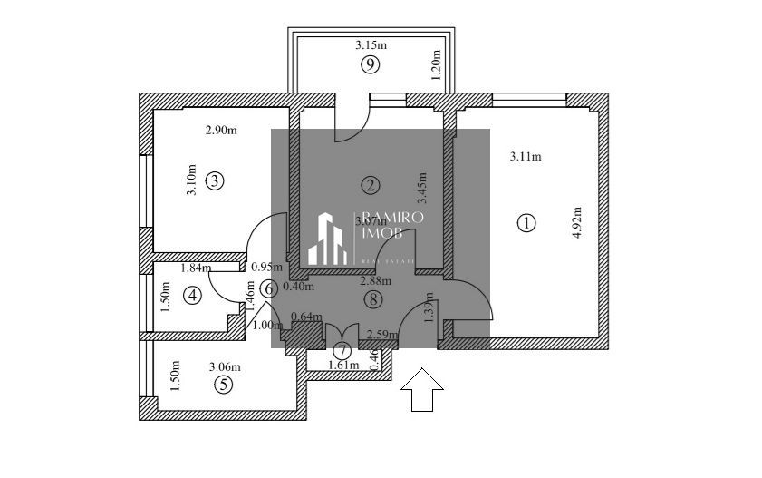 Apartament 3 camere decomandat - Piata Progresul - Soseaua Giurgiului - Poză 3