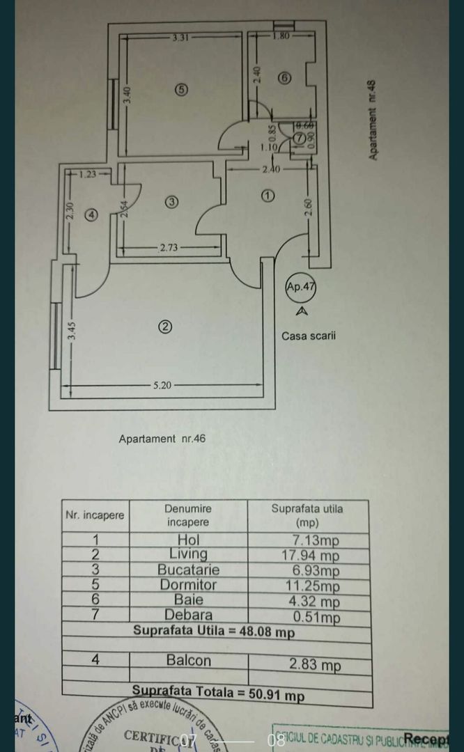 Apartament de vanzare Soveja - Poză 3