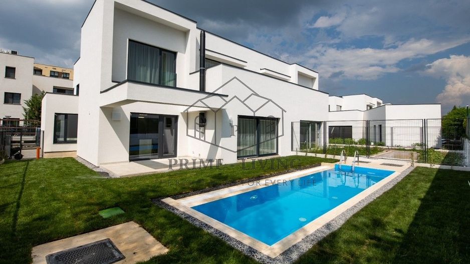 VILA CU 4 DORMITOARE SI PISCINA PRIVATA LA INCHIRIERE IN IANCU NICOLAE - Poză 1