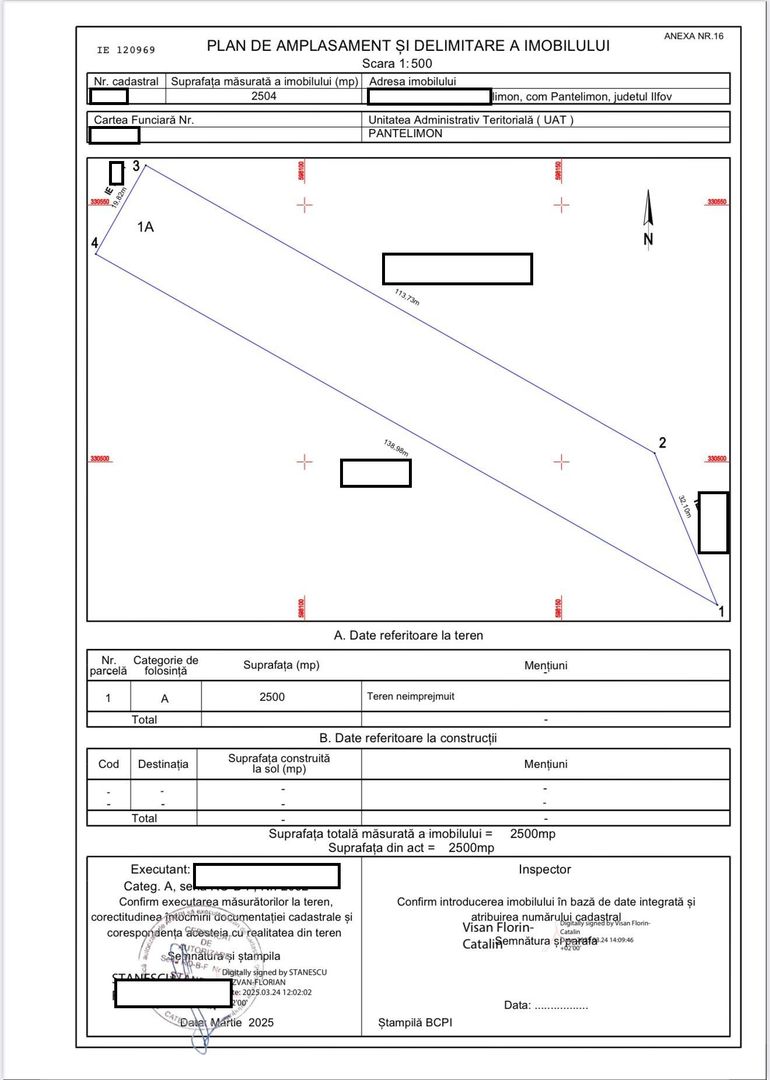 Str Rascoalei, Pantelimon, Acces Centura Bucuresti, teren 2500mp, D20ml - Poză 1