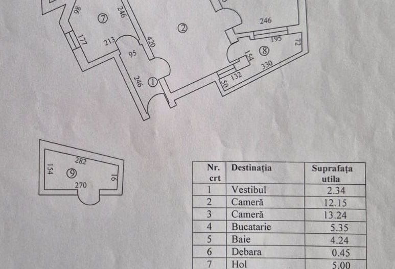 De vanzare Apartament 2 camere Unirii, Cantemir, Parc Carol - Poză 14