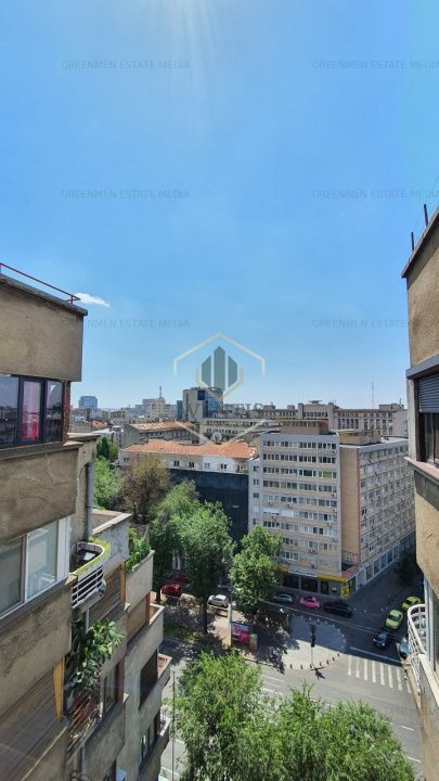 3 camere renovat, bloc reconsolidat, vedere deschisa Est si Vest, Universitate  - Poză 18