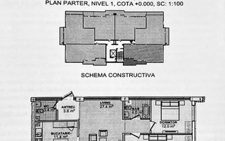 Vânzare, apartament, 2 camere, Bulevardul Europei, Botanica. - Schiță 5
