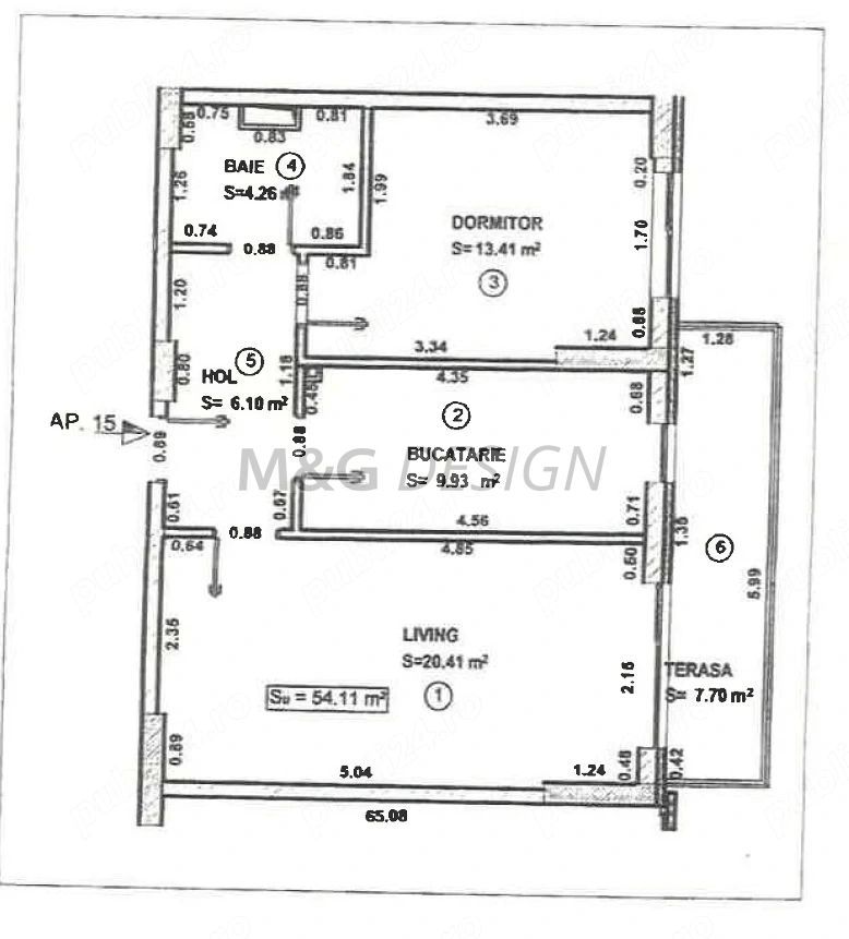 Apartament 2 camere Circumvalatiunii bloc nou - Poză 9