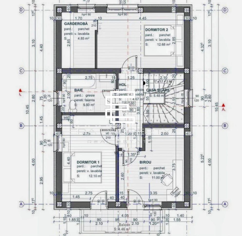 Casă individuală –intabulata-120 mp utili- teren 288 mp- Cristian - Schiță 11