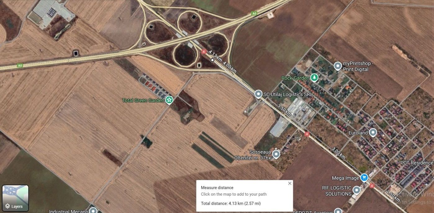 FRUMUSANI - TEREN 500 mp, acces rapid DNCB si A0, pretabil investitie - Poză 3