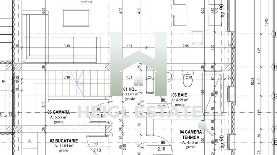 Duplex despartit prin camera tehnica Sacalaz - Poză 2