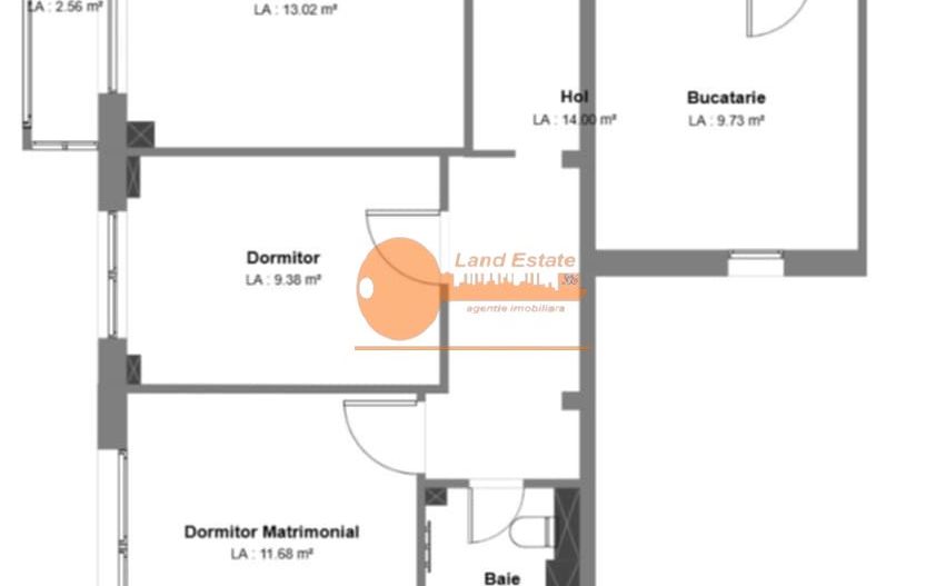 3 camere Costin Georgian centrală proprie mobilat complet - Schiță 24