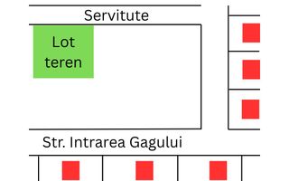 Corbeanca Ostratu Intr. Gagului teren pretabil investitie, comision 0% - Poză 2