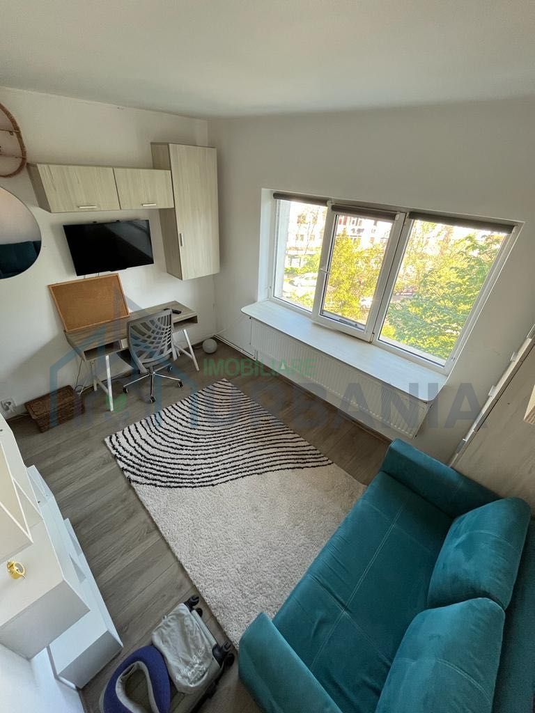 Apartament 1 camera, 37 mp, Piata Dacia, Iasi - Renovat, Etaj 4/8 - Poză 6