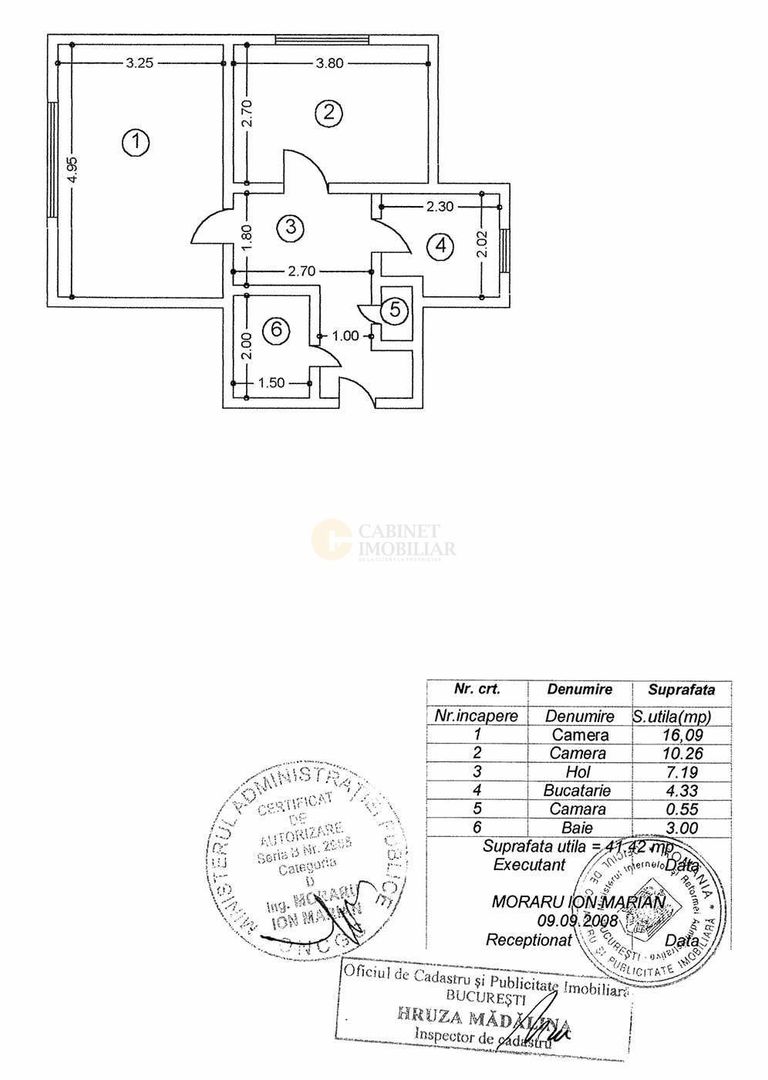 Apartament decomandat | Pretabil Locuinta sau Birou | Parter - Poză 6