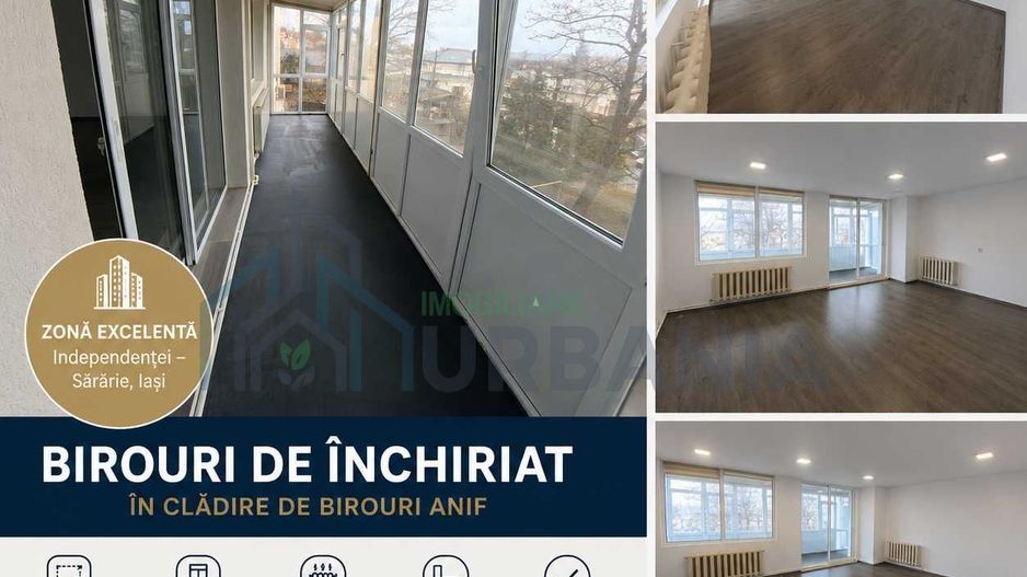 Închiriere birouri renovate în zona Sărărie – Independenței, Iași - Poză 1