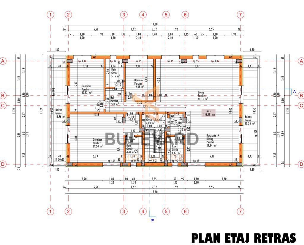 Penthouse, 156 mp+terasa de 140 mp+ gradina de 150 mp  in Zorilor! - Poză 6
