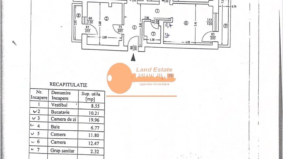 3 camere Unirii-Vedere Fantani-Renovat - Poză 8