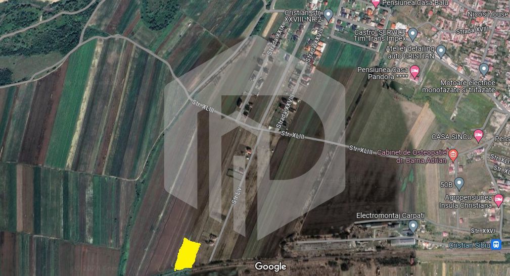 Parcela de teren 606mp | Cristian | Puz Aprobat - Poză 2