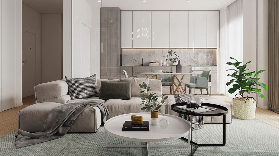 Apartament 2 camere de vanzare cu grădină - Poză 2