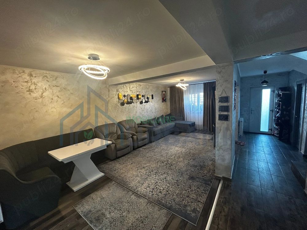 Duplex de vânzare, Valea Lupului, 93,2 mp, P+E+pod+terasă, str. fundaș asfaltată, panouri solare - Poză 3