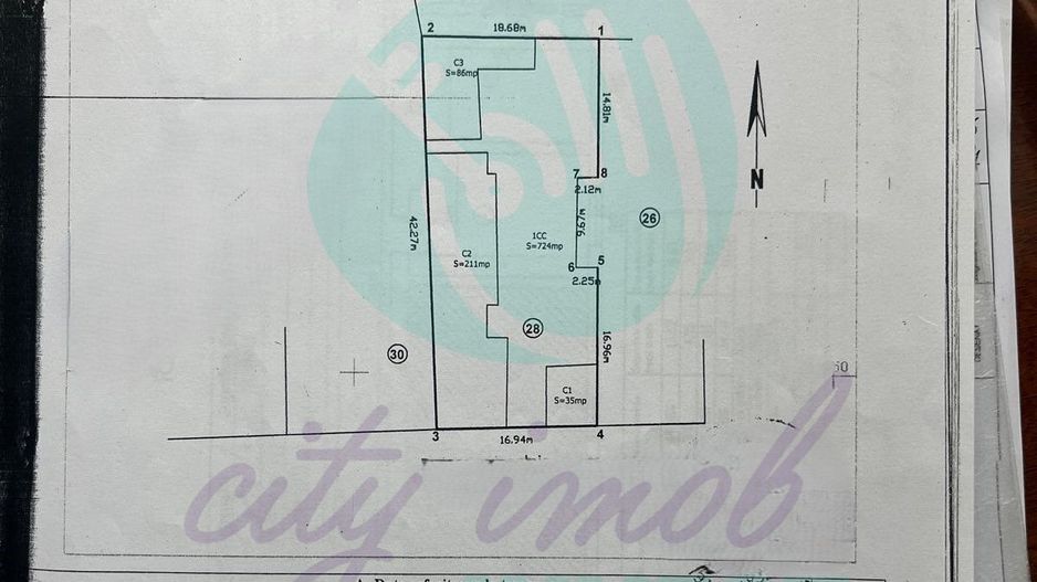 Ap. în Vilă– 4 camere | Ultracentral – Parcul Cișmigiu | Curte comună - Poză 12