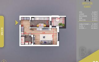 Garsoniera ,Direct Dez, Comision 0, Metrou 10 min - Poză 4