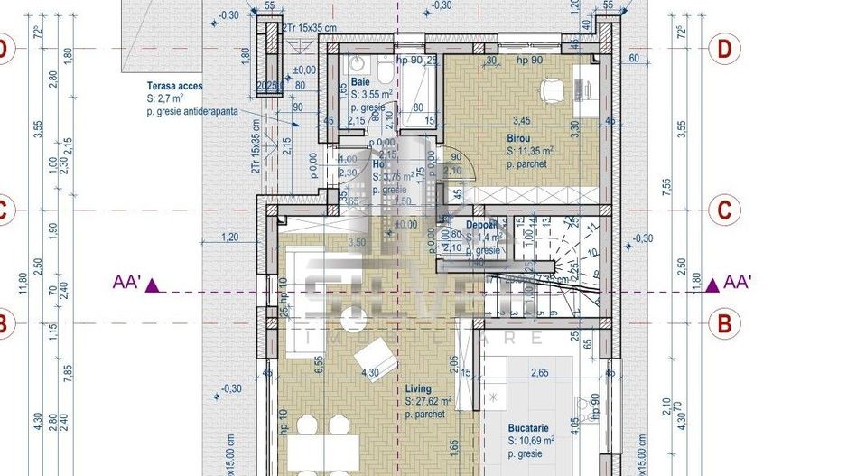 Casa unifamiliala/Teren 505 mp/CF. - Poză 5