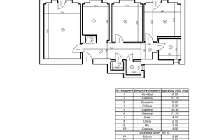 VANZARE 3 CAMERE | DECOMANDAT | 73 MP | CRANGASI | CENTRALA PROPRIE - Schiță 13