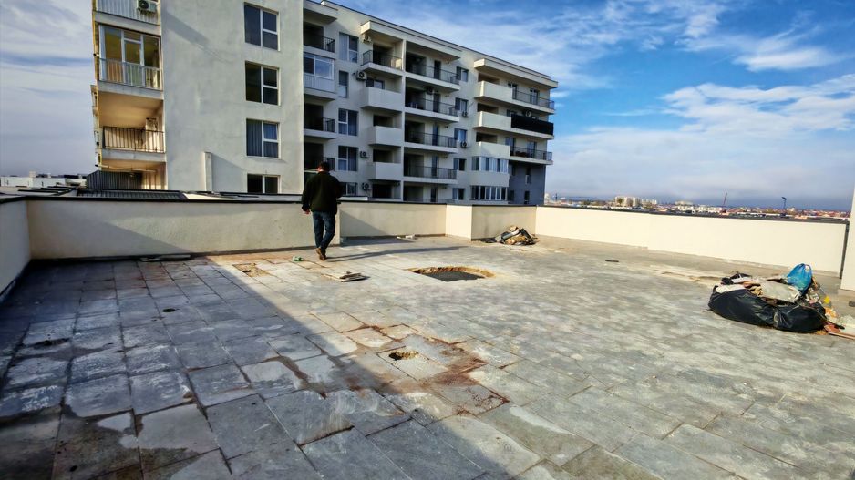 Apartament 2 camere decomandat,TERASA  130 mp, Vedere SUPERBA,PARCARE - Poză 7