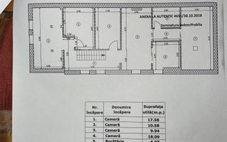 Bucurestii Noi - Chitila Ap 3  camere la curte, terasa, comision 0% - Schiță 20