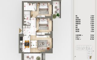 Bloc Premium Apartament Superb 3 Camere Direct Dezvoltator - Poză 1