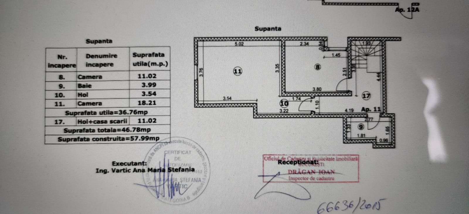 Duplex cu 3 camere modern langa metrou Obor - Poză 21