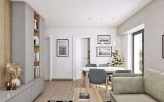 Vânzare, apartament, 2 camere+birou tip 3A, HILS Republica, București - Poză 1