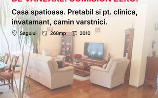 Casa spatioasa. Pretabil si pt. clinica, invatamant, camin varstnici. - Poză 3