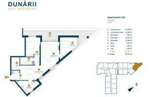 Apartament cu CF 3 camere- de la dezvoltator-0% comision - Poză 2
