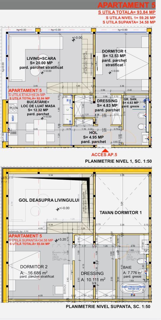 Complexul Studențesc | 3 camere | Scară interioară | 94 mp | Parcare privata - Poză 23