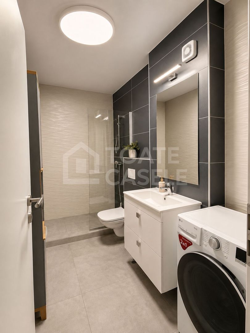 Apartament cu 2 camere, etaj intermediar,  zona Beta Residence- Chinteni - Poză 4