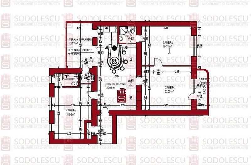 Apartament 4 camere zona Medicina - Poză 3