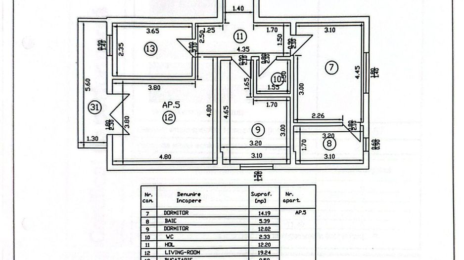 AP. 3 CAMERE - DOBROESTI, CENTRALA PROPRIE, BLOC NOU, LOC DE PARCARE - Poză 12