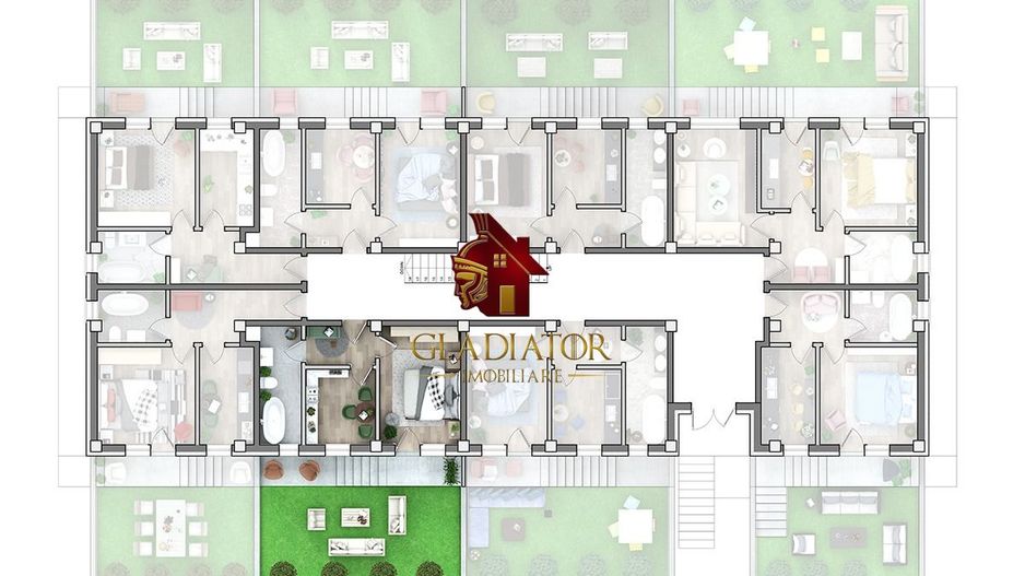 Apartament 1 camera cu gradina bloc nou, Capat CUG - Lunca Cetatuii - Poză 6