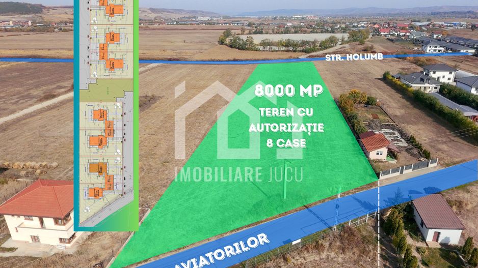 Proiect 8 case autorizate Jucu de Mijloc - Strada Aviatorilor - Poză 1