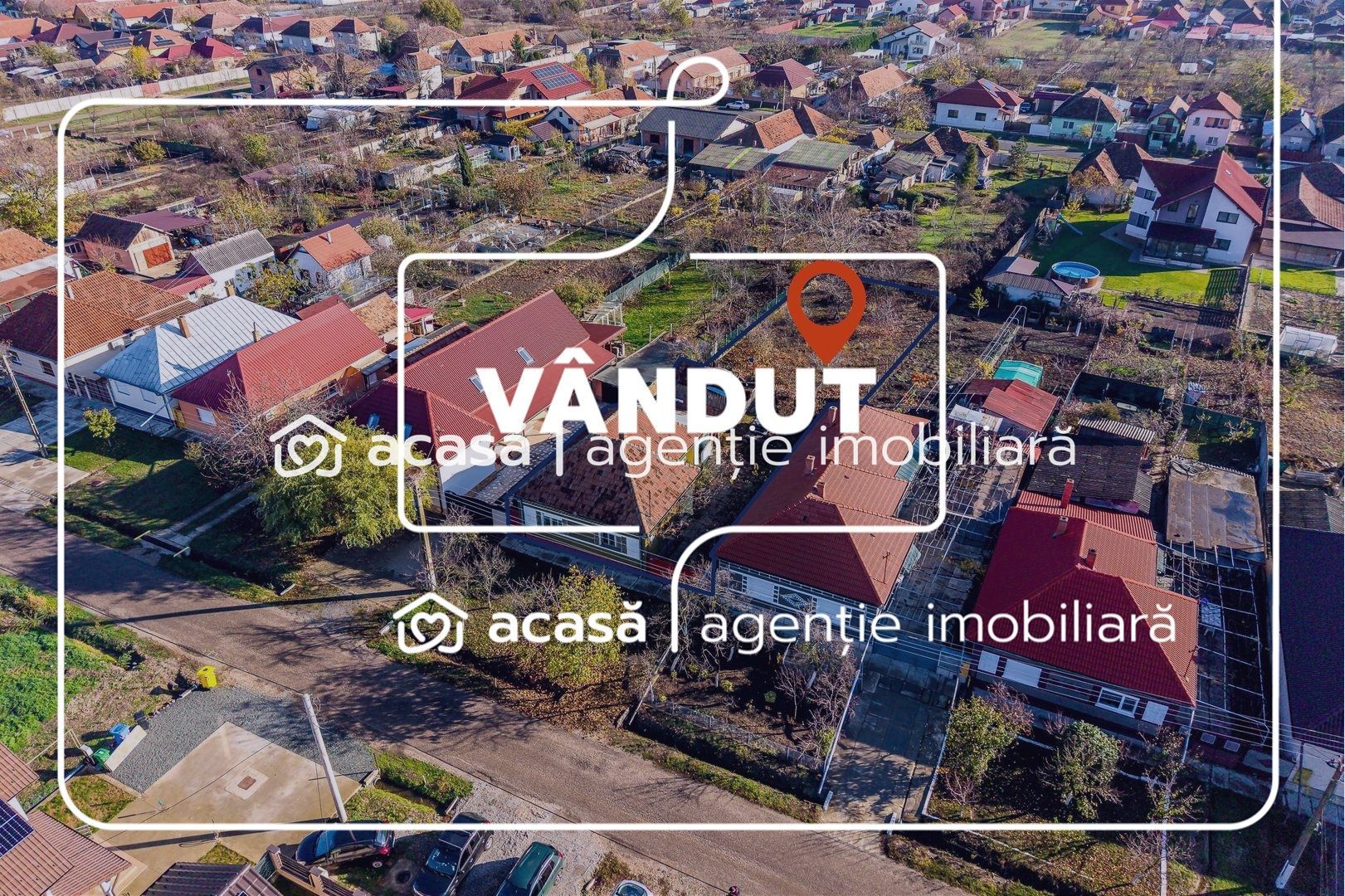 VANDUT! Casa din caramida 3 camere - Teren 755 mp - Livada, Arad - Poză 1