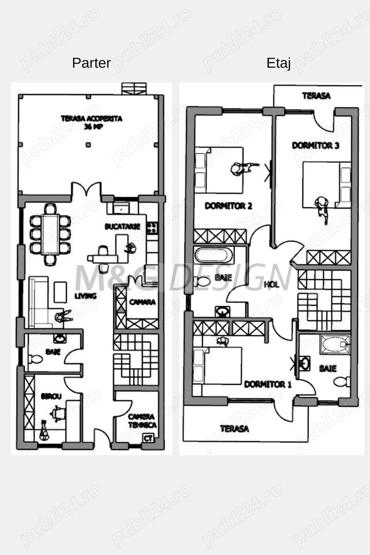 Duplex Mosnita Veche , 5 camere , 3 bai - Poză 5