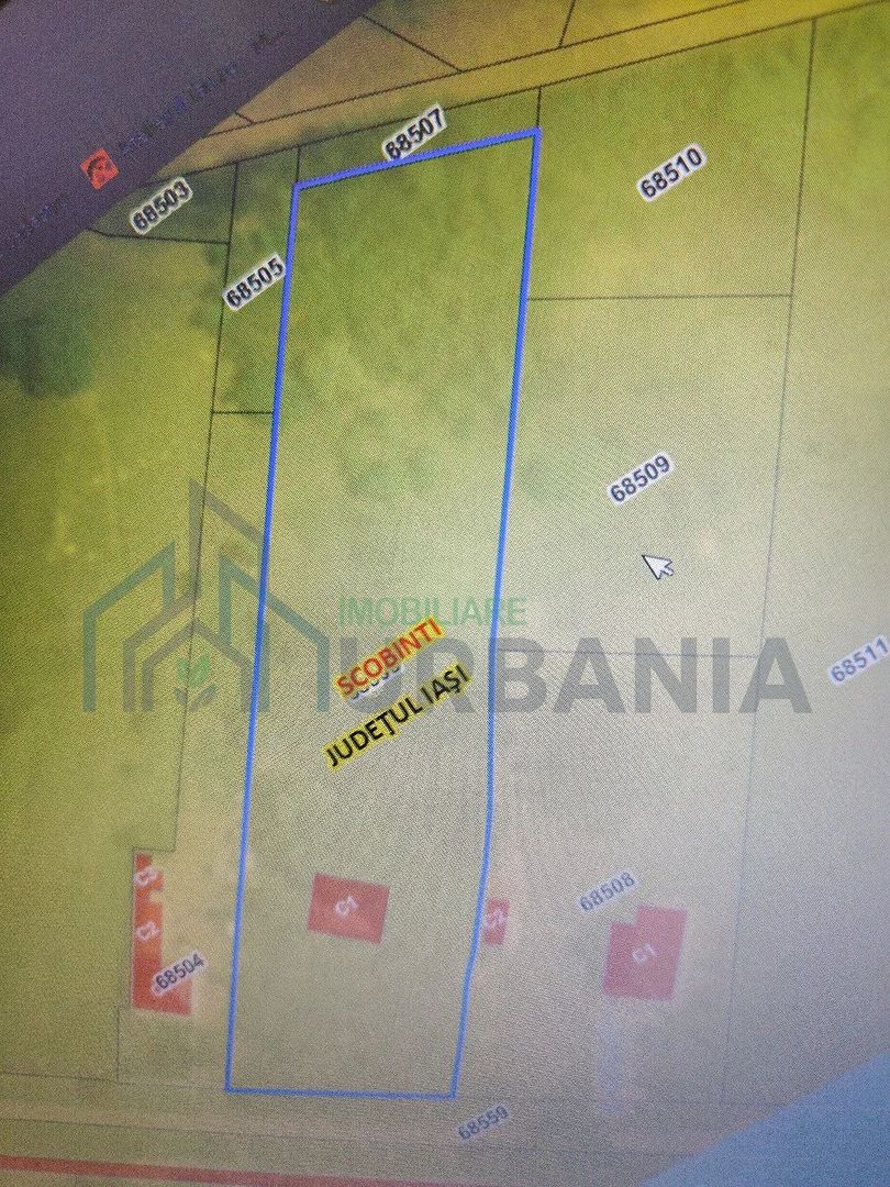 Teren de vânzare în Badeni, Scobinti, 4400 mp - Poză 1