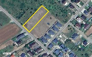 Teren intravilan 2.212 mp Miroslava – 5 Drumuri Asfalt + utilități - Poză 1